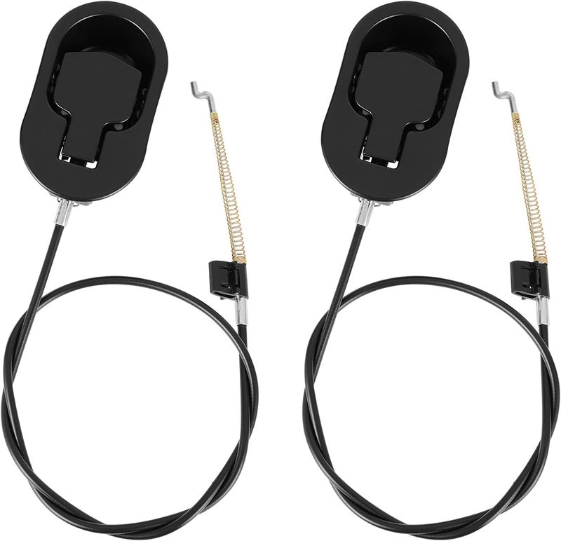 Nonley Heavy-Duty Metal Recliner Pull Handle Replacement with Cable, Universal Recliner Release Couch Handle Fits Most Major Chair Furniture (Exposed Cable Length 4.9inch) - Image 3